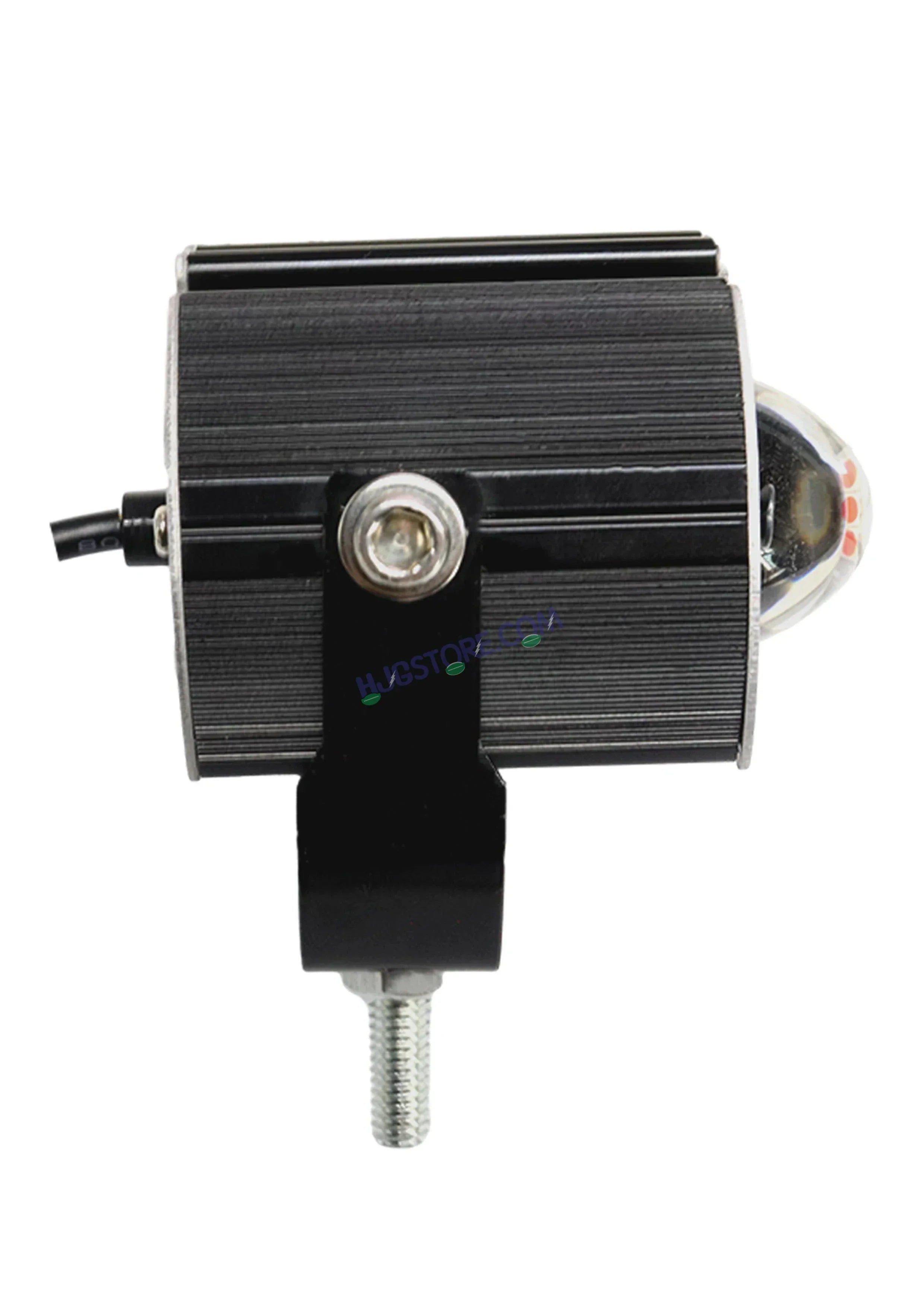 LIUHJG HJG ORIGINAL G16 30W Mini Drive Spotlight Yellow/White Motorcycle Mini Driving Fog Light 7500LM High/Low Beam Motorcycle Spot Light with Red DRL, White, Yellow (Pack of 1) G16 Single Pc - Biker.Store - www.biker.store