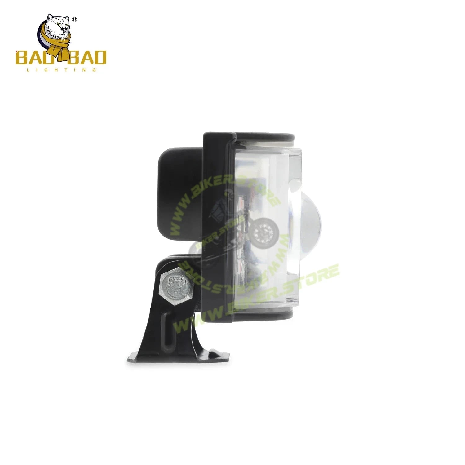 BB1813 White Yellow Dual Color Moto Spotlight