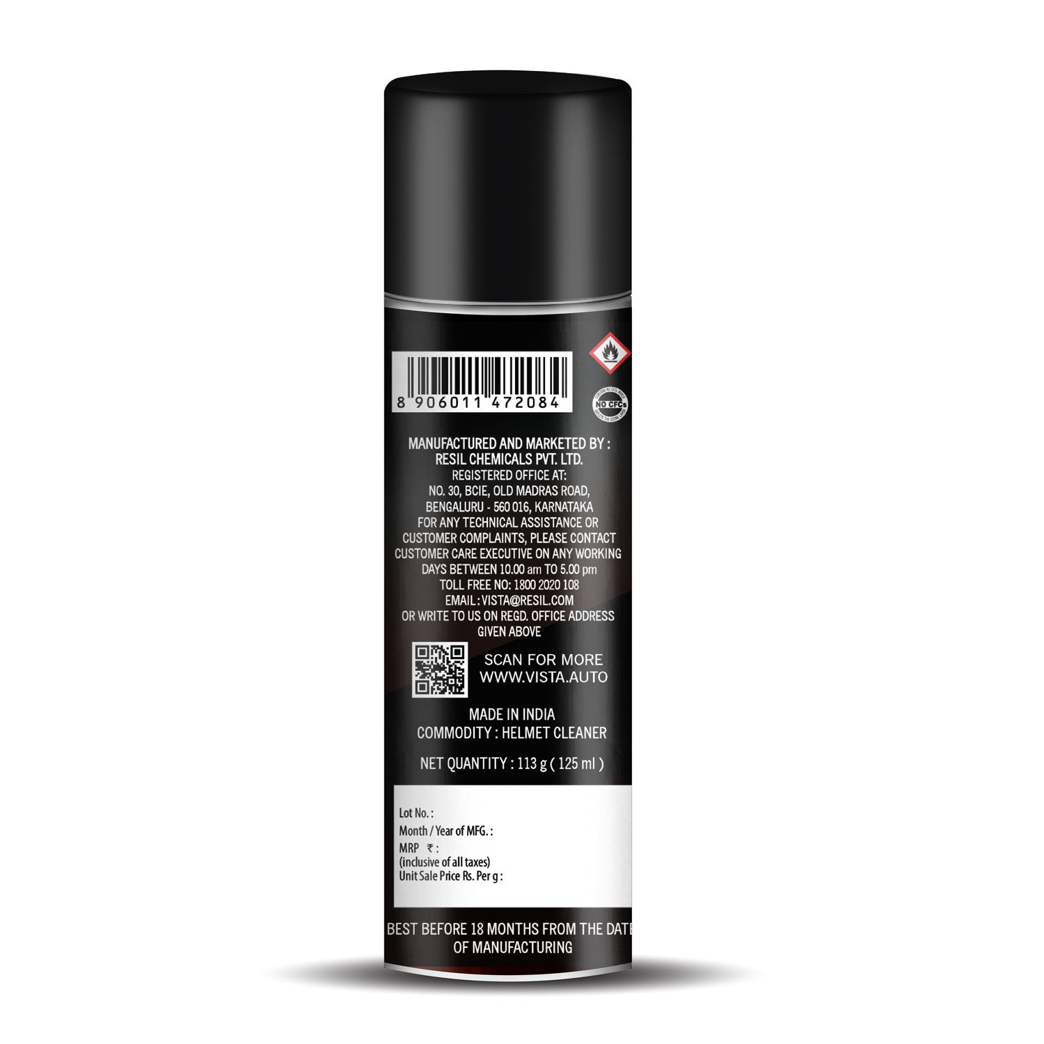 Vista Helmet Kleen 125 ml - Biker.Store - www.biker.store
