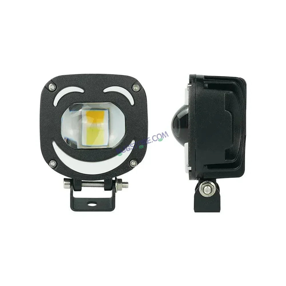 HJG 1190 Foglight Foglamp 120W Dual LED Lights Anti Fog Headlights Mini Driving Light HJG M1 Plus X1 X5 X7, Set of 2 - Biker.Store - www.biker.store