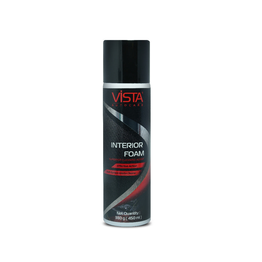 Vista Interior Foam 450 ml | Car Interior Cleaner - Biker.Store - www.biker.store