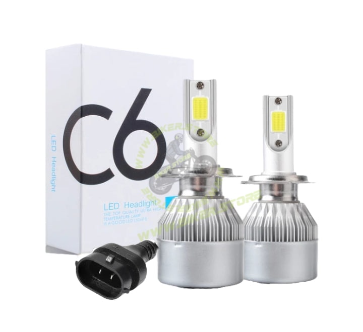 LED Headlight Bulb C6 H11 (Set of 2)