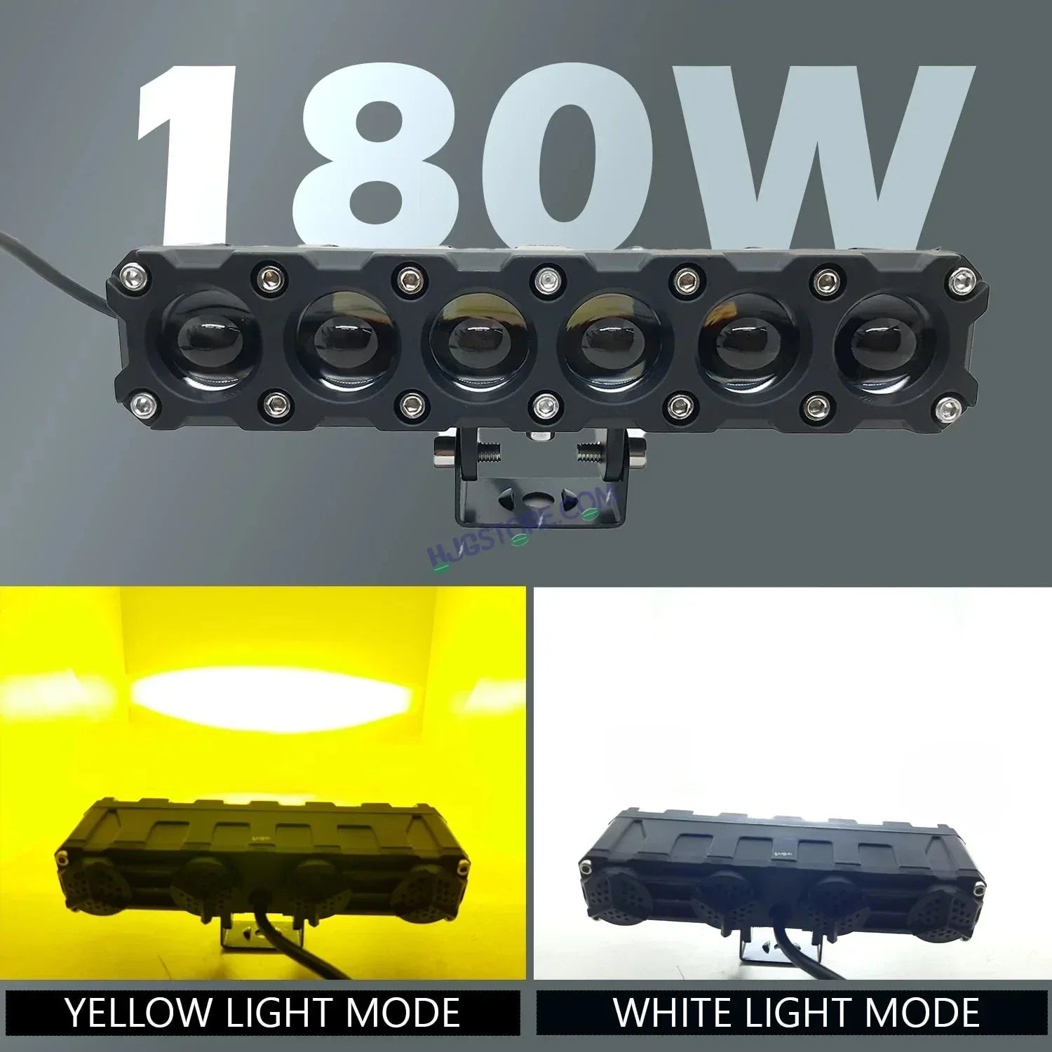 LIUHJG LIU HJG Future Eyes 6 Lens Heavy 180W 6 Lens MEGA DRIVE Fog Light For Bike/Car/Thar/Jeep ( Cool White, 90W each * 2 = 180W Total ) - Pack of 2 HJG Future Eyes 6 Lens - Biker.Store - www.biker.store