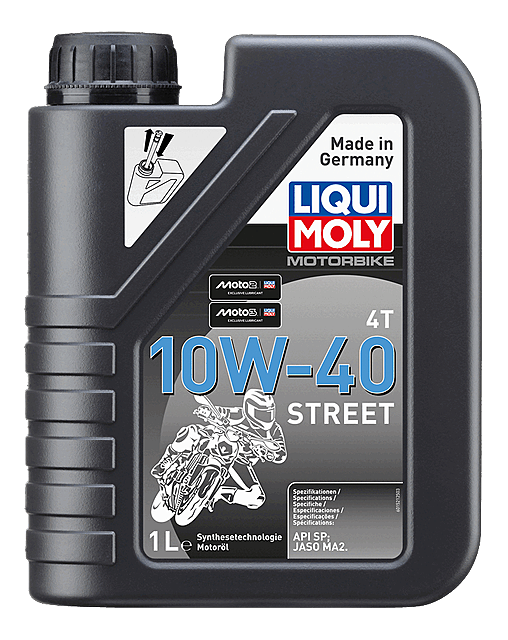 Liqui Moly Motorbike 4T 10W-40 Street Engine Oil (1L) - Biker.Store - www.biker.store