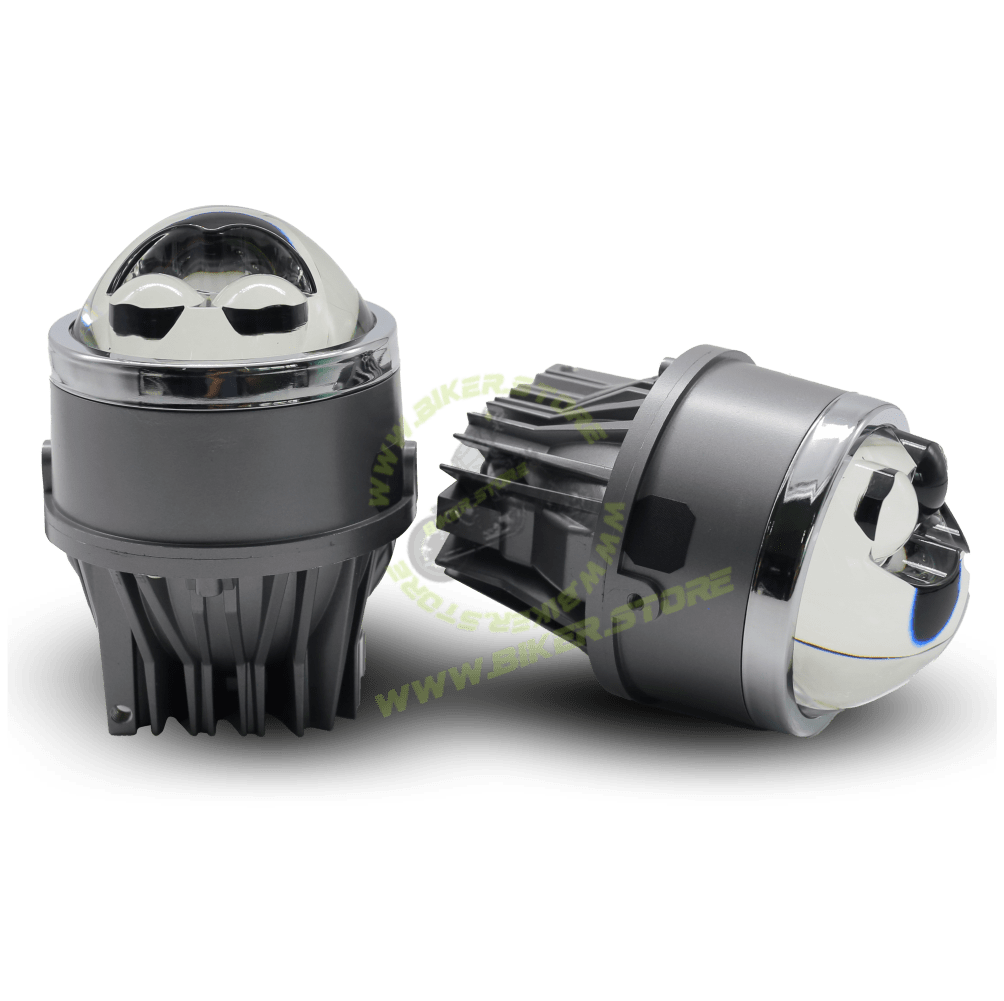 Genome 3’ FOG LIGHT BI-LED PROJECTOR F3 X PRO 3 Inch Foglight - Biker.Store - www.biker.store