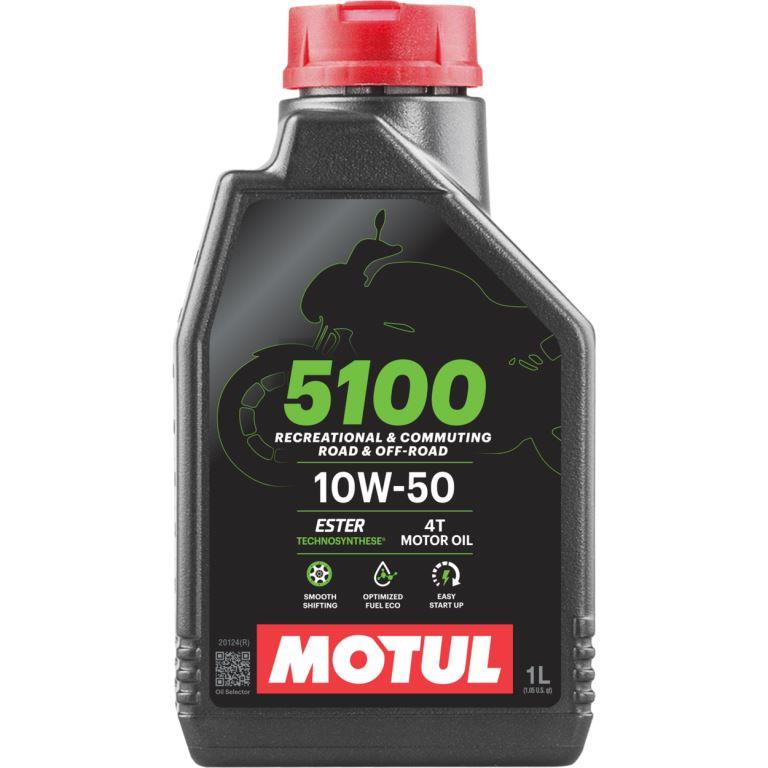 Motul 5100 10W-50 4T (Engine Oils 1L) - Biker.Store - www.biker.store