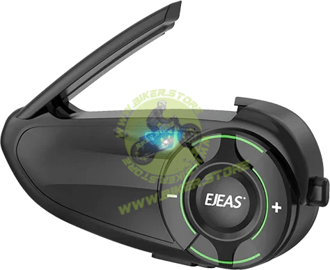 EJEAS Q8 Mesh Motorcycle Intercom – 6 Riders, Music Sharing & FM Radio - Biker.Store - www.biker.store