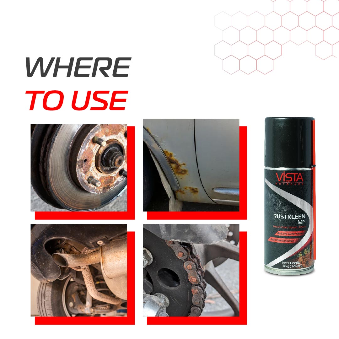 Vista Rustkleen Rust Remover Multi Purpose MF 125 ml - Biker.Store - www.biker.store