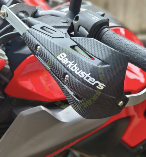 Bark Buster Metal HandGuard (Black) - HAND PROTECTOR for Universal Fit Motorcycles - Biker.Store - www.biker.store