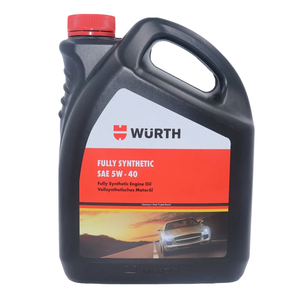 Wurth Fully Synthetic 5W-40 Engine Oil (1-4L) - Biker.Store - www.biker.store