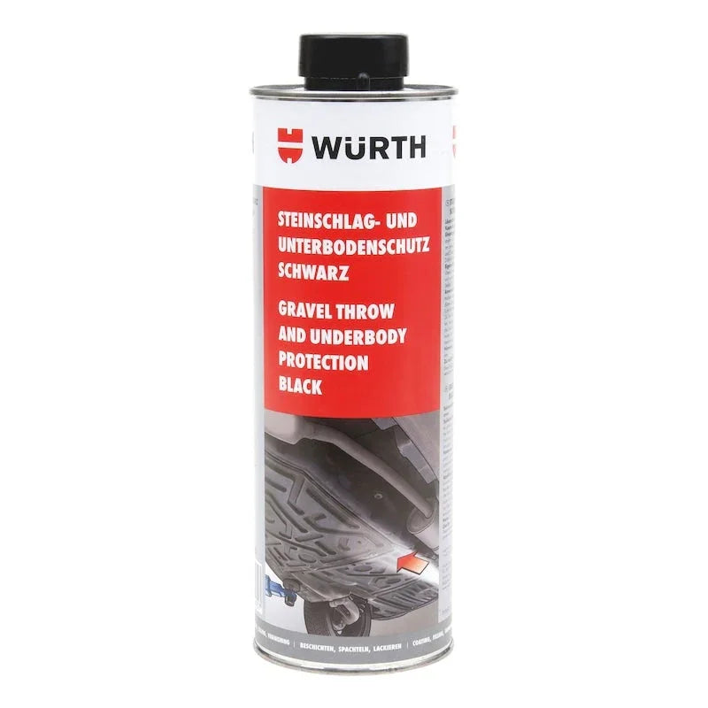 Wurth Gravel Throw & Underbody Protection - Black (500ml-1L) - Biker.Store - www.biker.store