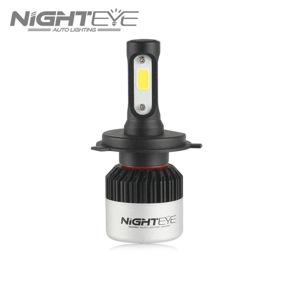 ORIGINAL NIGHTEYE H4 LED Headlight Bulb SINGLE Pc for Bike/Motorcycle/Scooter White, 45W, 1 Bulb - Type H4, 36W White Light - Biker.Store - www.biker.store