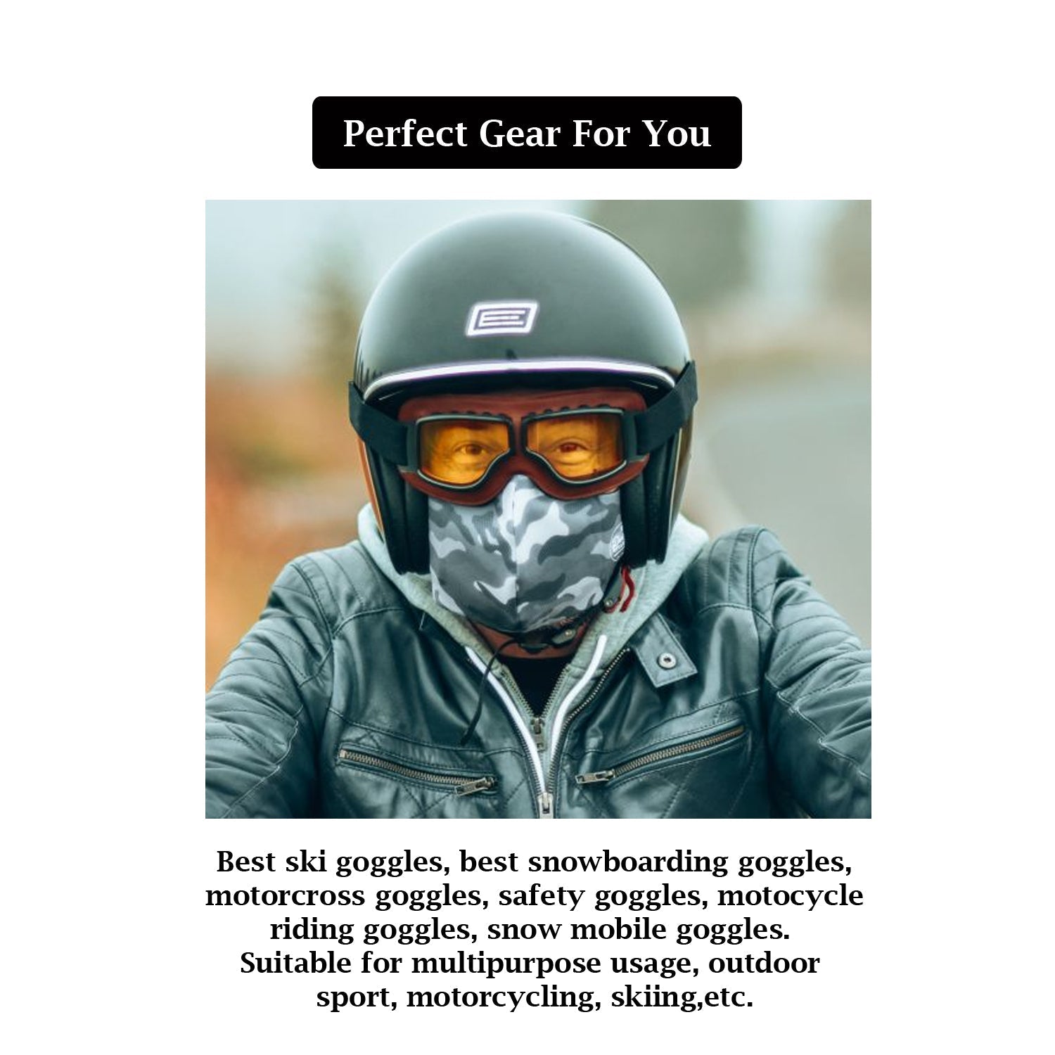 100% Goggle Black Color (100% Goggle White) - Biker.Store - www.biker.store