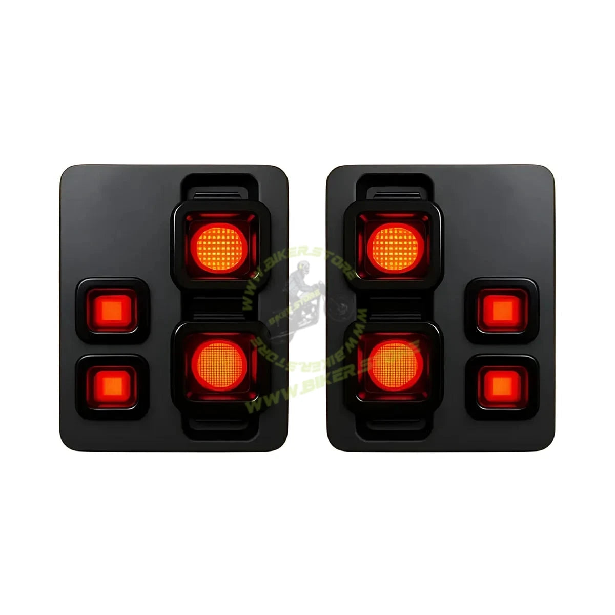 Thar Defender Design Tail Lights for Mahindra Thar, Thar Roxx - Biker.Store - www.biker.store