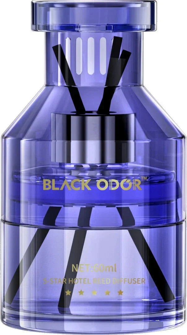 BLACK ODOR BO-12 Vanilla Car Air Freshener | Natural Long-Lasting Vanilla Fragrance for Car, Home & Office - Biker.Store - www.biker.store