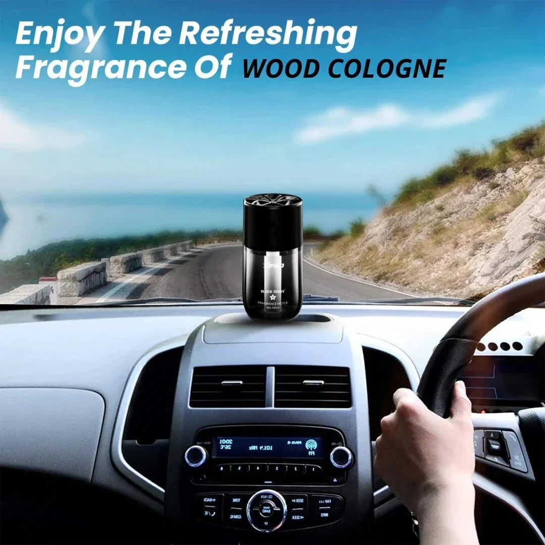 BLACK ODOR BO-13 Wood Cologne Car Air Freshener | Natural Long-Lasting Fragrance for Car, Home & Office - Biker.Store - www.biker.store