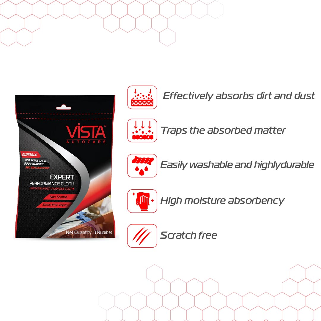 Vista Expert Performance Microfiber Cloth HG - Biker.Store - www.biker.store
