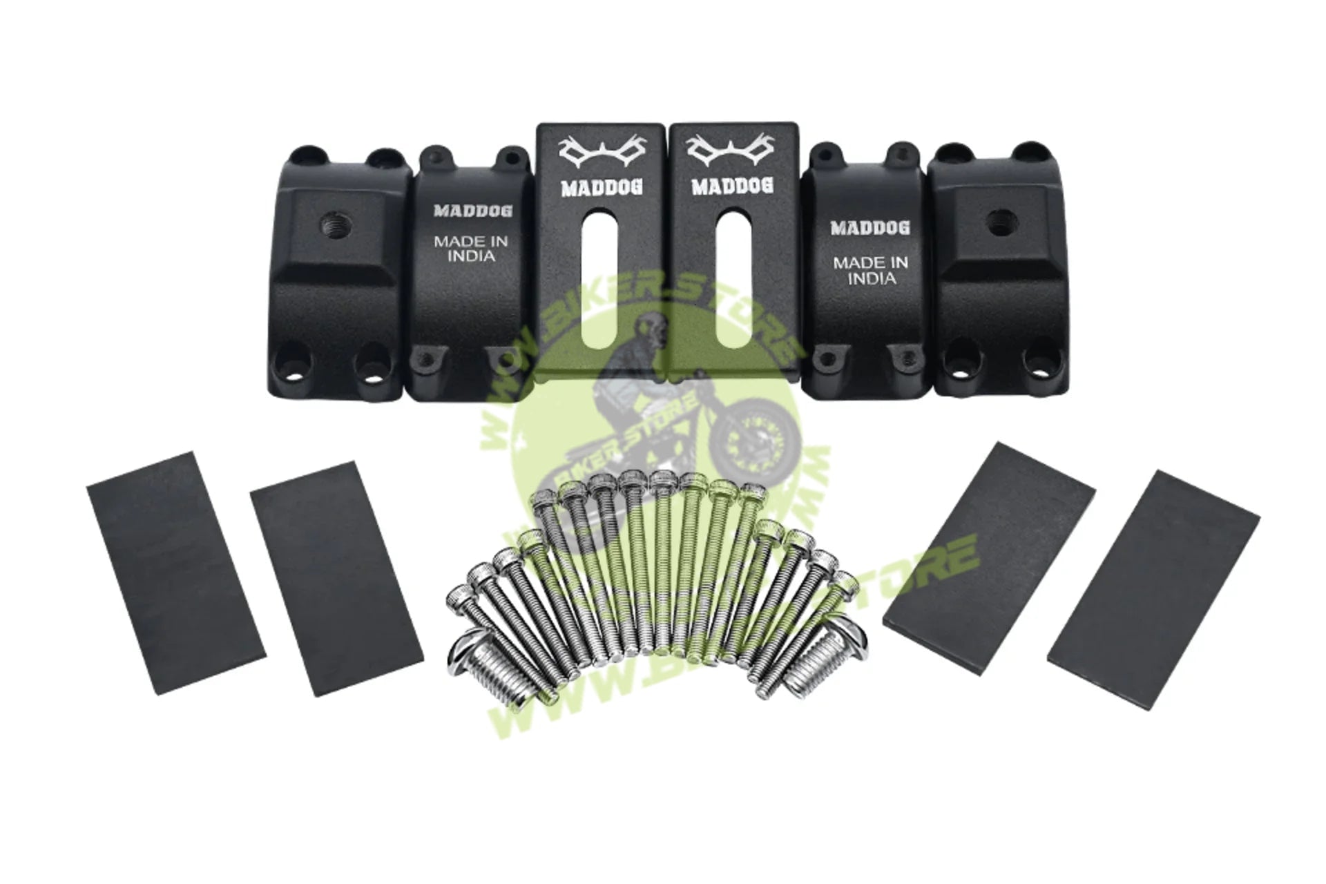 Maddog Universal Light Mounts (16mm-38mm) - Biker.Store - www.biker.store