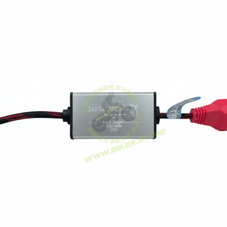 JAS 200W LED Headlight with Parking Bulb | 20000 Lumens | IP68 Waterproof | 1 Year Replacement Guarantee