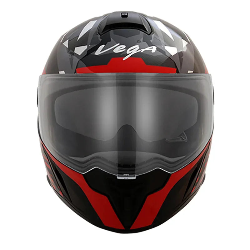 Vega Ryker D/V Camo Black Red Helmet - Biker.Store - www.biker.store