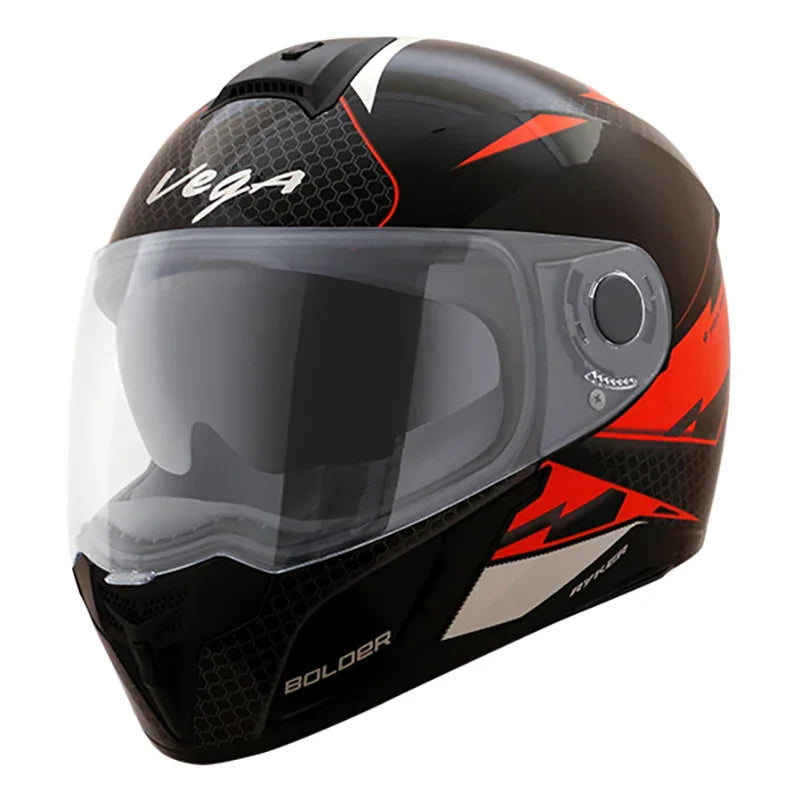 Vega Ryker D/V Bolder Black Orange Helmet - Biker.Store - www.biker.store