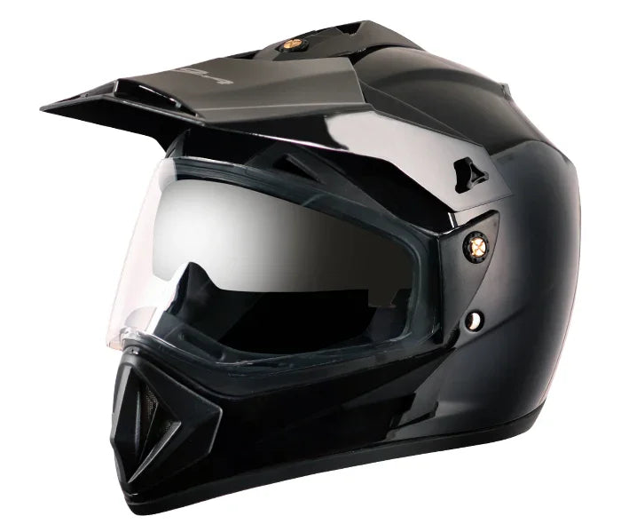 Vega Off Road D/V Black Helmet - Biker.Store - www.biker.store