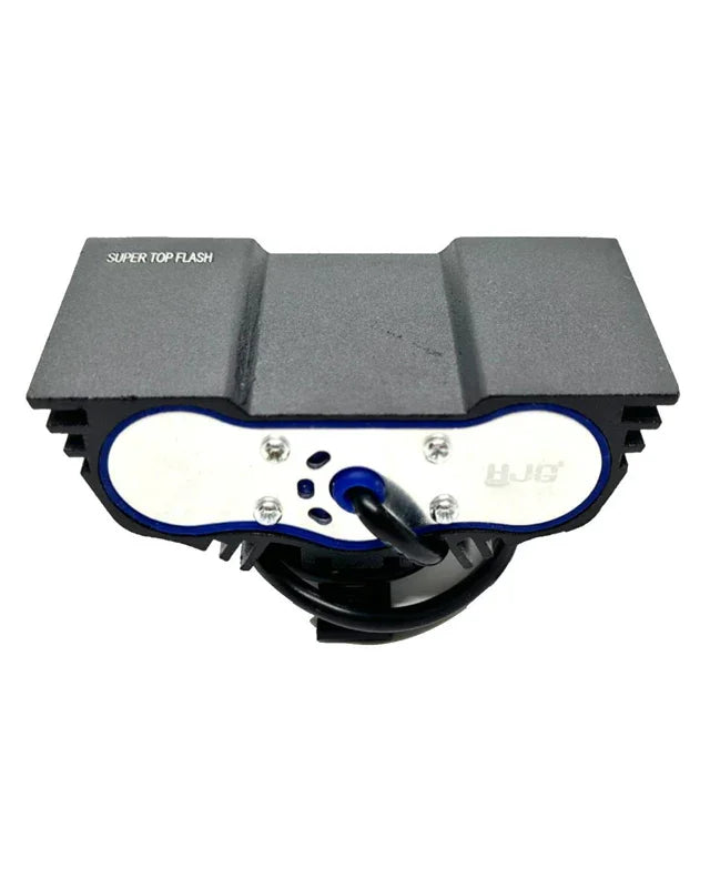 HJG 3 LED Owl Eye Waterproof CREE LED Fog Light with 3 Mode Function High Beam/Low Beam & Flashing for Bike/Motorcycle and Cars (30W, Black, 1 PC) - Biker.Store - www.biker.store