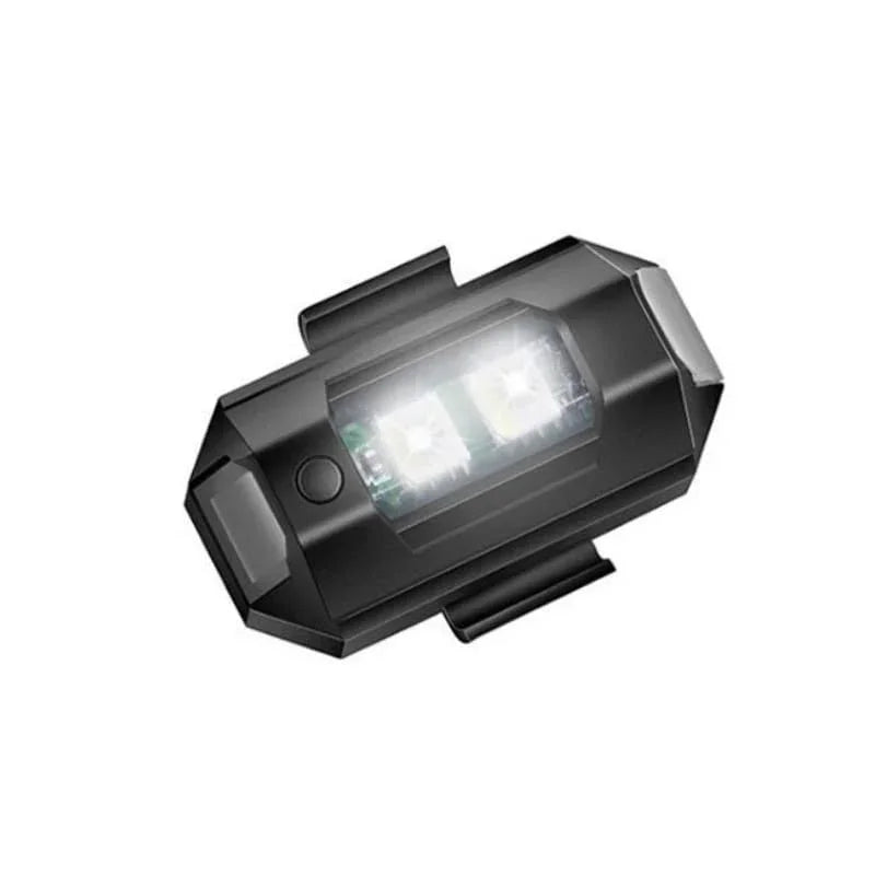 Helmet Bike Bicycle Safety Signal Warning Motorcycle Helmets led LED Helmet Strip Light Aircraft Strobe Exterior (Multicolor) Pack of 1 - Biker.Store - www.biker.store