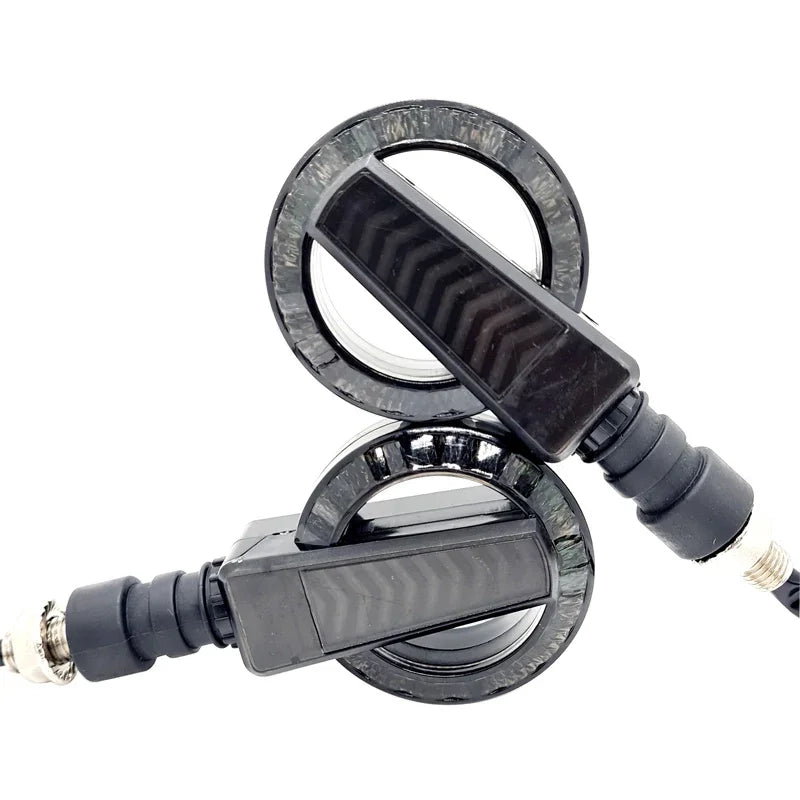 Bike Indicator Yellow Blue Running Bike Indicator Front, Rear LED Indicator Light for Universal For Bike Universal For Bike (Yellow, Blue) - Biker.Store - www.biker.store