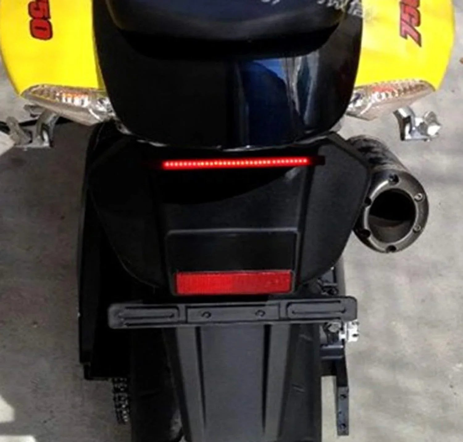 Strip Tail Brake Stop Turn Signal 32LED 8" Flexible led Light for Motorcycle - Biker.Store - www.biker.store