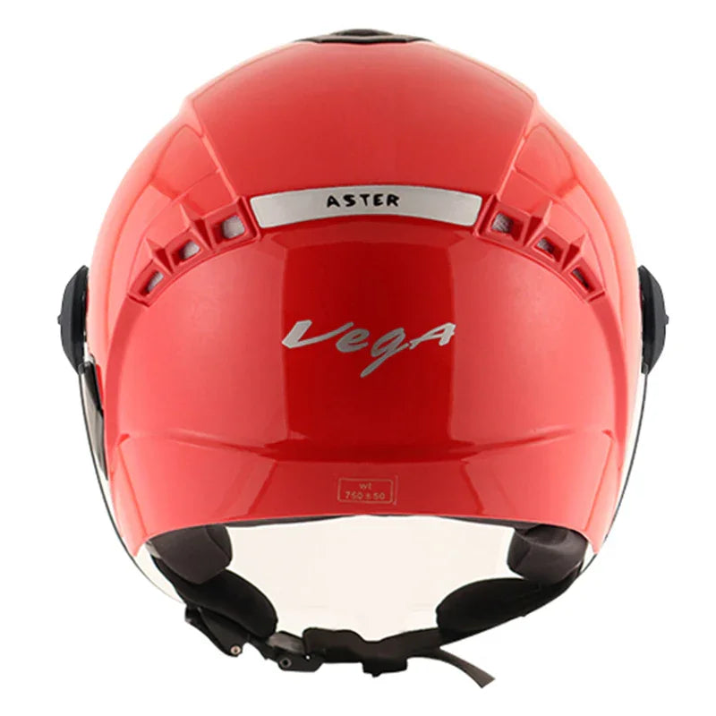 Vega Aster Dx Red Helmet - Biker.Store - www.biker.store