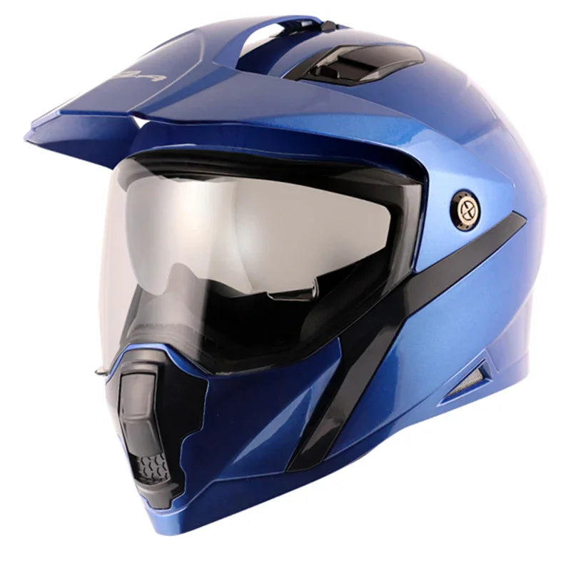 Vega Mount D/V Blue Helmet - Biker.Store - www.biker.store