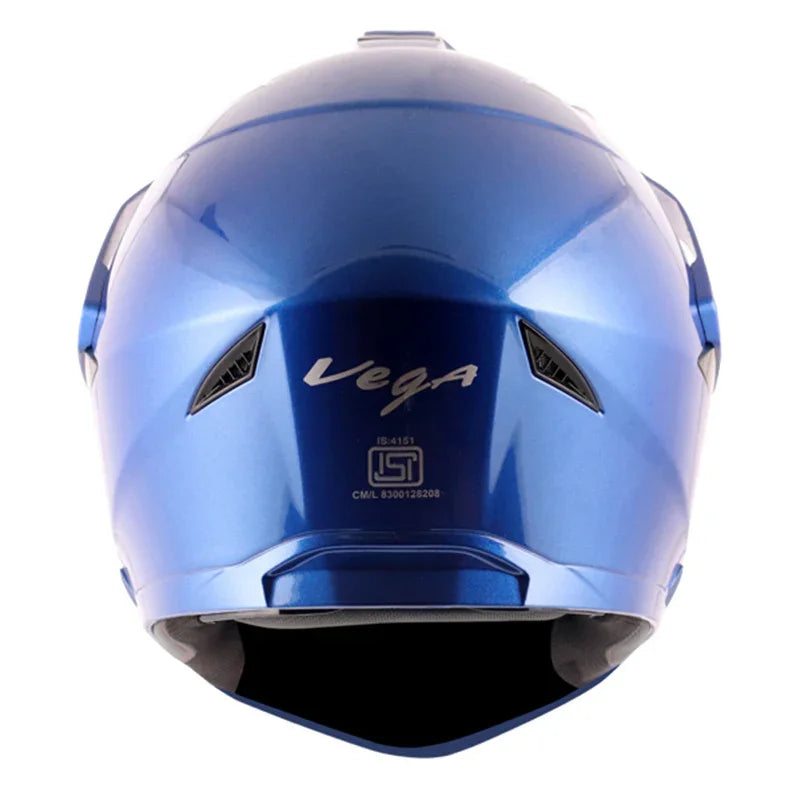 Vega Mount D/V Blue Helmet - Biker.Store - www.biker.store