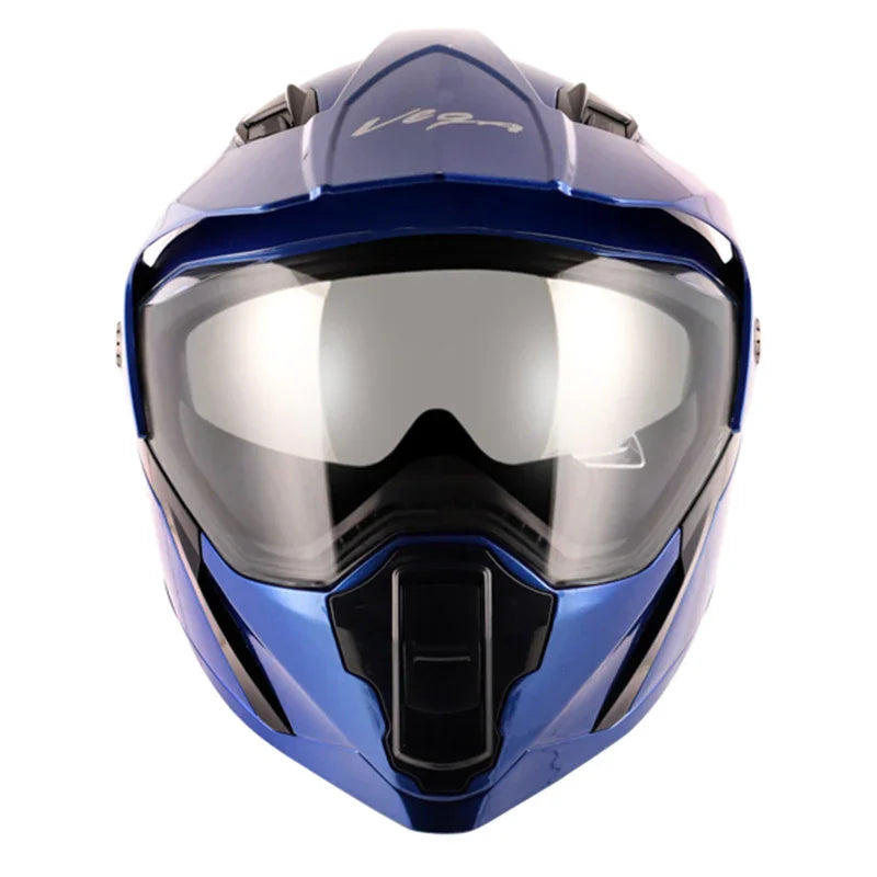Vega Mount D/V Blue Helmet - Biker.Store - www.biker.store
