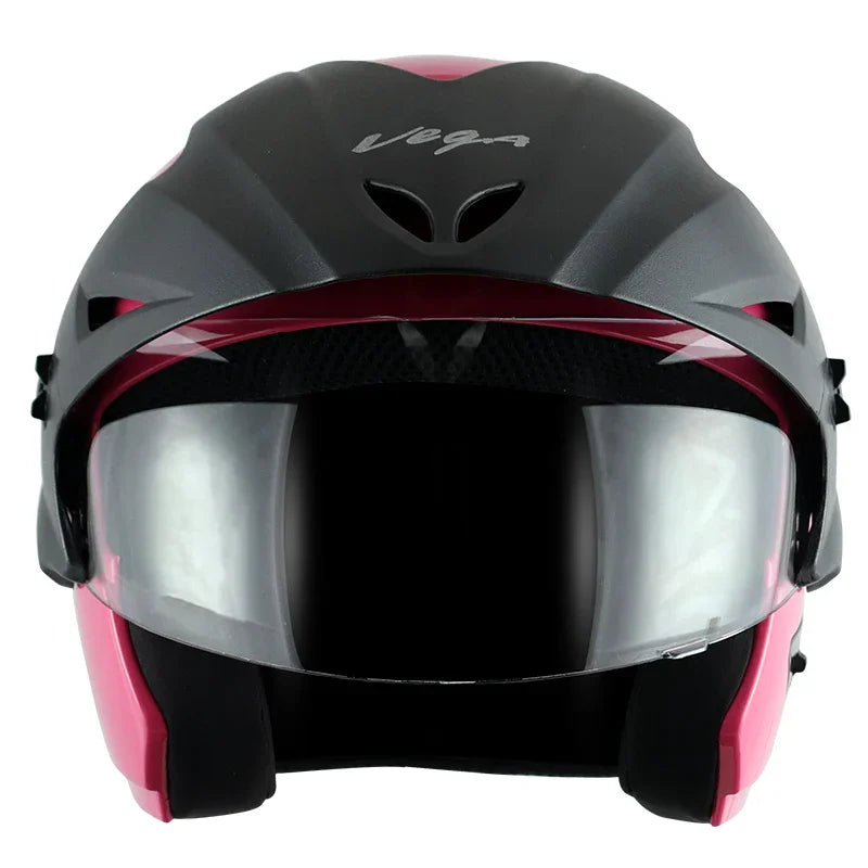 Vega Cruiser W/P Pink Helmet - Biker.Store - www.biker.store