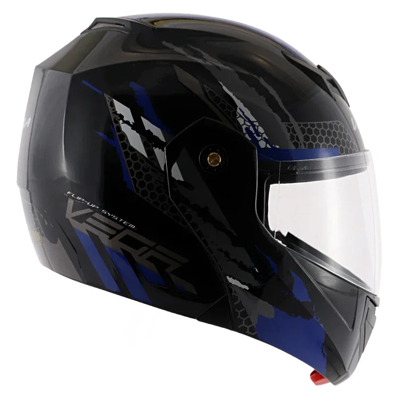 Vega Crux Dx Flex Black Blue Helmet - Biker.Store - www.biker.store