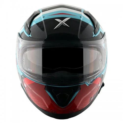 Axor APEX HEX-2 HEX BLUE RED Helmet - Biker.Store - www.biker.store