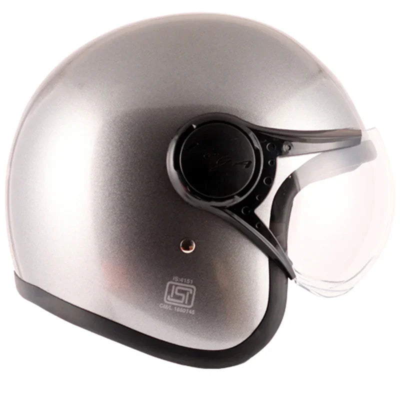 Vega JET W/Visor Anthracite Helmet - Biker.Store - www.biker.store
