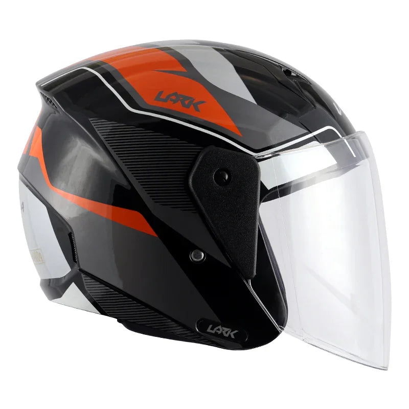 Vega Lark Legend Black Orange Helmet - Biker.Store - www.biker.store