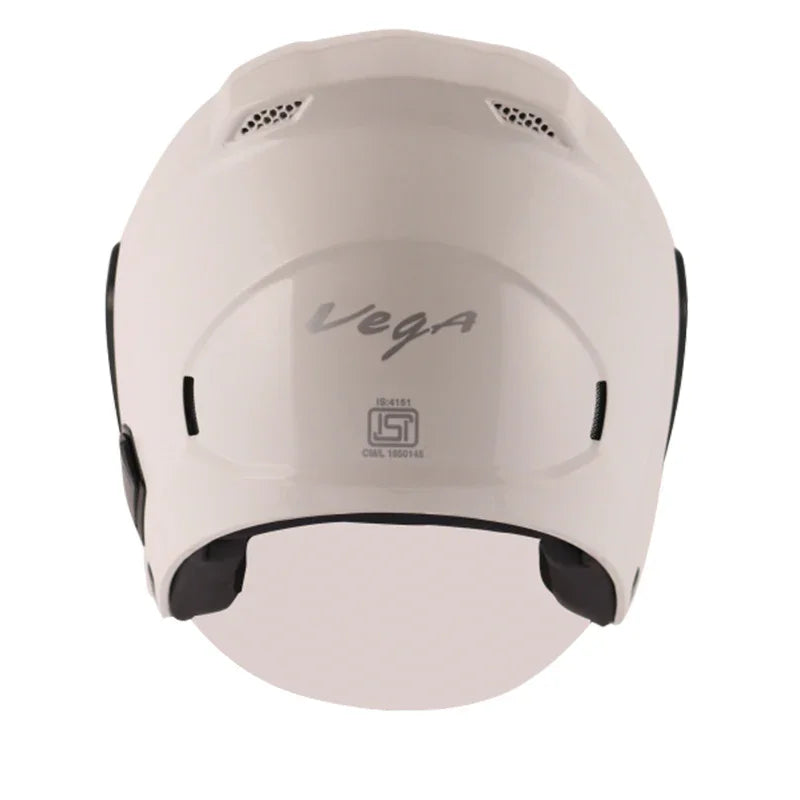 Vega Lark White Helmet - Biker.Store - www.biker.store