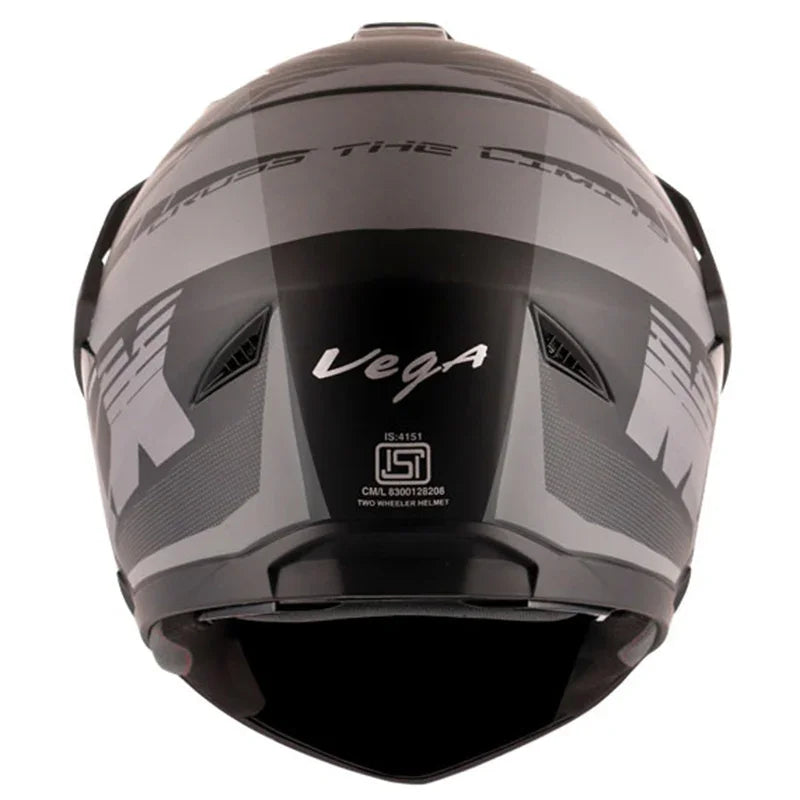 Vega Mount D/V MAX Black Anthracite Helmet - Biker.Store - www.biker.store