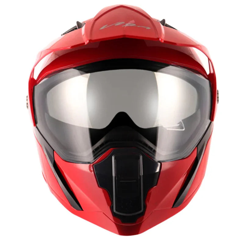 Vega Mount D/V Red Helmet - Biker.Store - www.biker.store