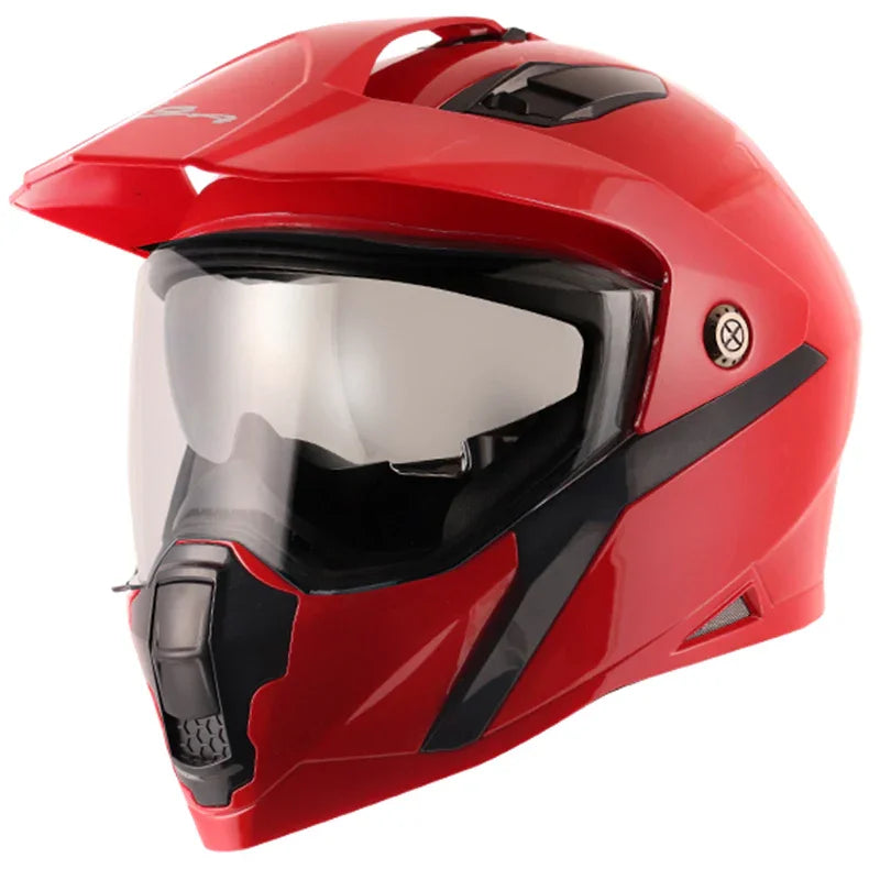 Vega Mount D/V Red Helmet - Biker.Store - www.biker.store
