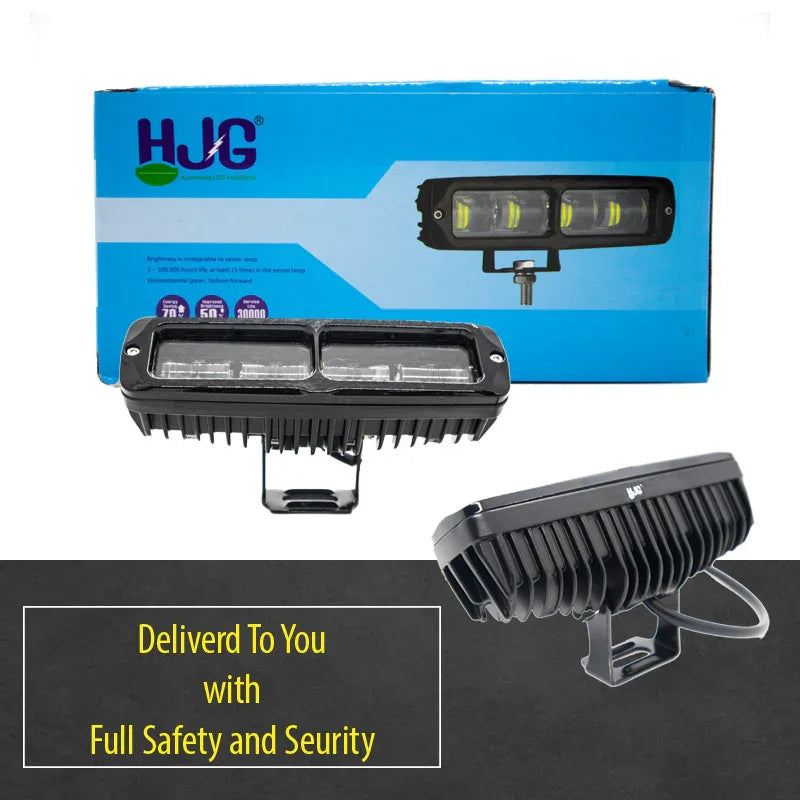 HJG S-13 LED Fog light 12V-80V 30W (1pc) - Universal For Car & Bike - Biker.Store - www.biker.store