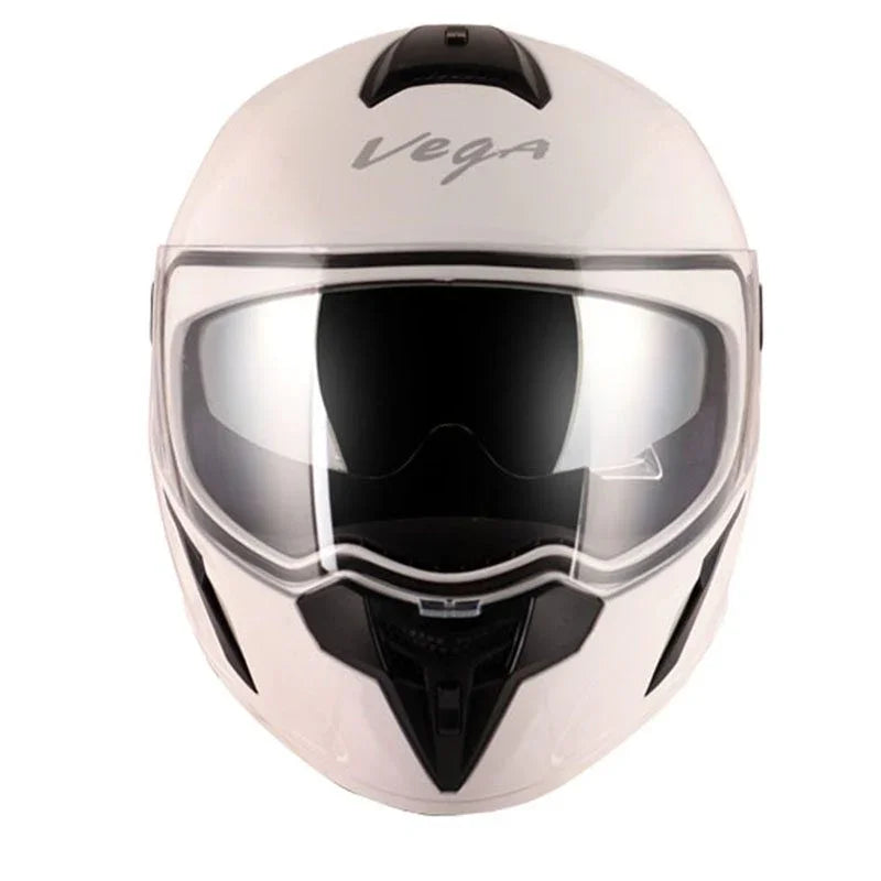 Vega Ryker D/V White Helmet - Biker.Store - www.biker.store