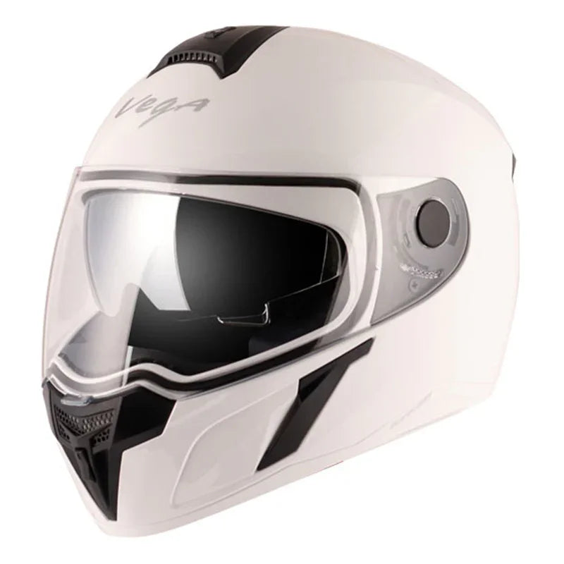 Vega Ryker D/V White Helmet - Biker.Store - www.biker.store