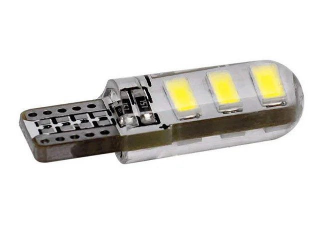 6 LED Parking Bulbs for Car & Bike (Set of 2) - White/Blue/Red/Green - Biker.Store - www.biker.store