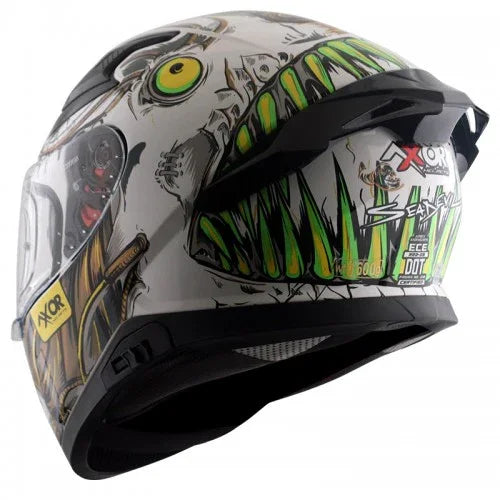 Axor APEX SEADEVIL D/V WHITE GOLD Helmet - Biker.Store - www.biker.store