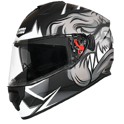 Studds DRIFTER D1 DECOR MATT Black N4 - Biker.Store - www.biker.store