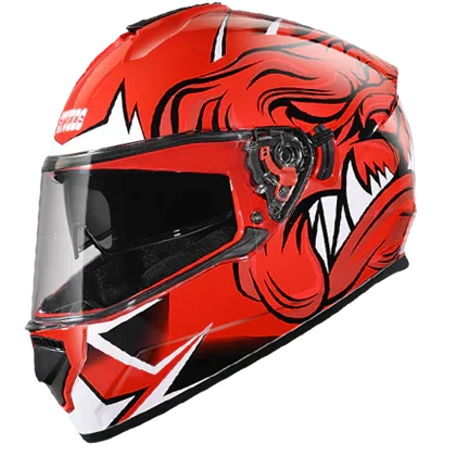 Studds DRIFTER D1 DECOR Red N2 - Biker.Store - www.biker.store
